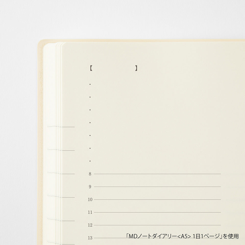 MD Paper | Midori Tageskalender NEW MD Notebook Diary A5 Square 1Day 1Page 2027 bei Nauli and Stories