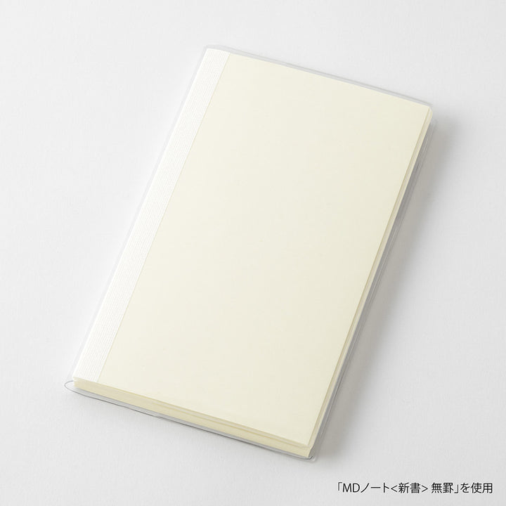 MD Product | Midori Bucheinband MD Notebook Cover B6 Slim Clear bei Nauli and Stories