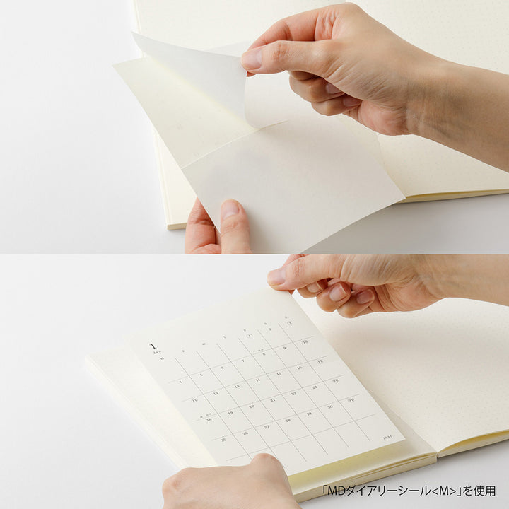 MD Product | Midori Kalender 2027 MD Diary Sticker S bei Nauli and Stories