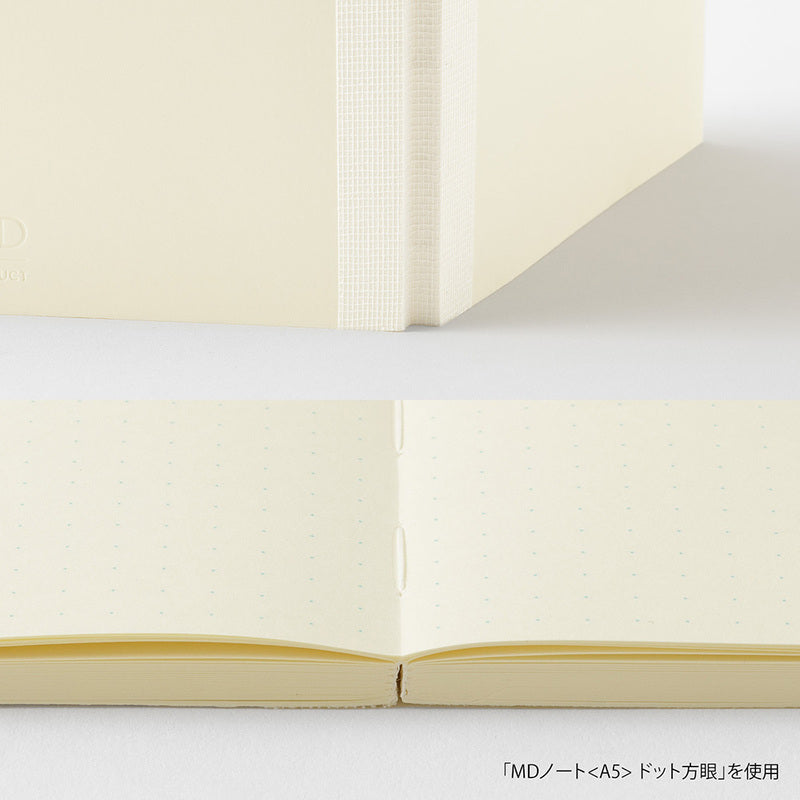 MD Product | Midori Notizbuch B6 MD Notebook B6 Slim Dot Grid bei Nauli and Stories