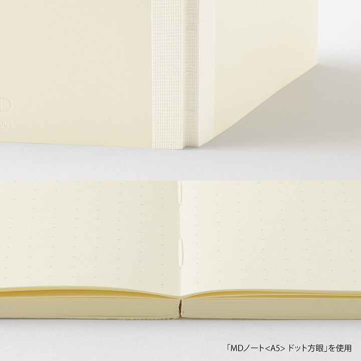 MD Product | Midori Notizbuch B6 MD Notebook B6 Slim Dot Grid bei Nauli and Stories
