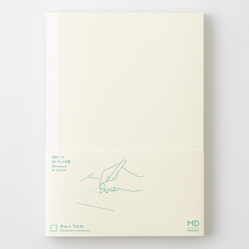 MD Product | Midori Notizbuch DIN A5 MD Notebook A5 Dot grid bei Nauli and Stories