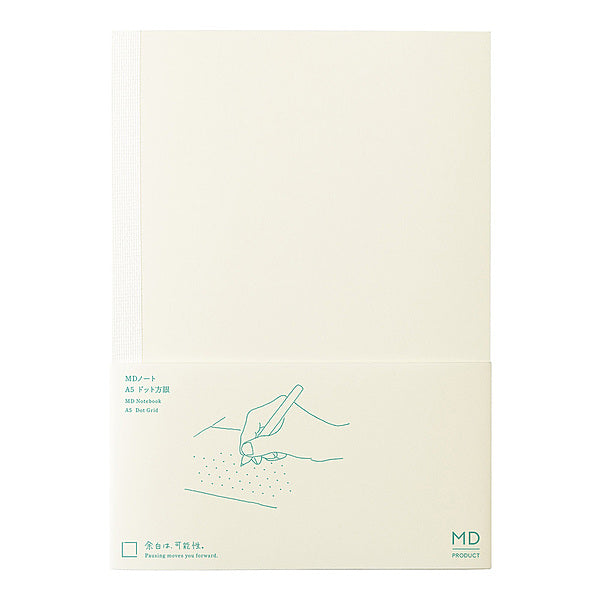 MD Product | Midori Notizbuch DIN A5 MD Notebook A5 Dot grid bei Nauli and Stories