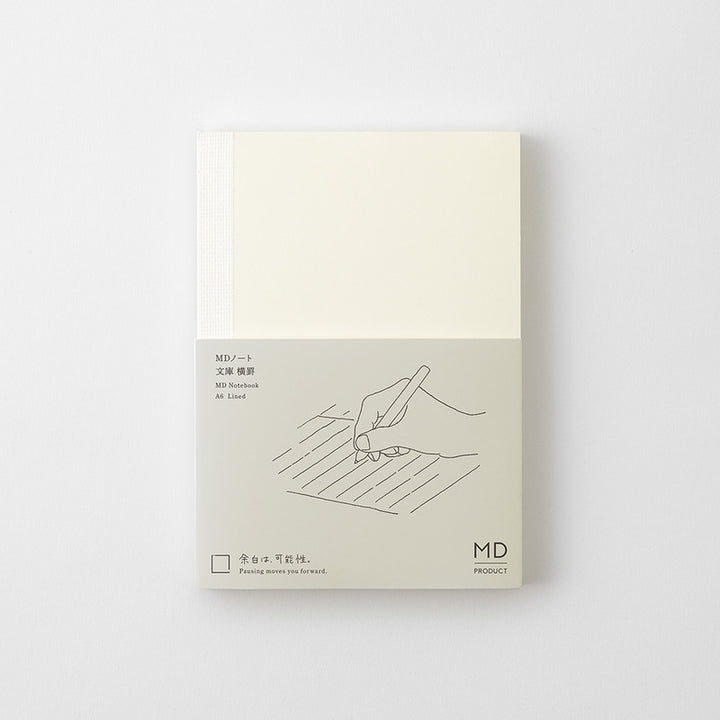 MD Product | Midori Notizbuch DIN A6 MD Notebook A6 lined bei Nauli and Stories