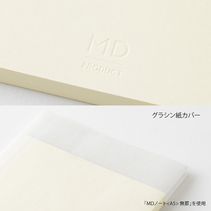 MD Product | Midori Notizbuch MD Notebook A4 Blank bei Nauli and Stories