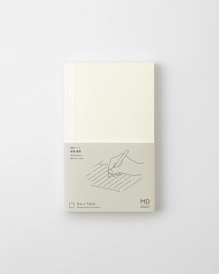 MD Product | Midori Notizbuch MD Notebook B6 Slim Lined bei Nauli and Stories