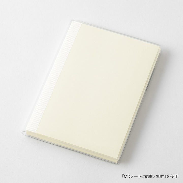 MD Product | Midori Notizbuchhülle MD Notebook Cover A6 Clear bei Nauli and Stories