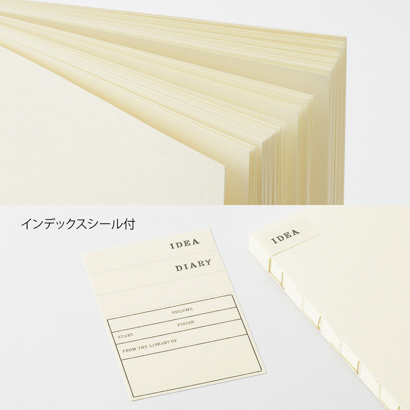 MD Product | Midori Skizzenbuch MD Notebook A5 Thick Blank bei Nauli and Stories