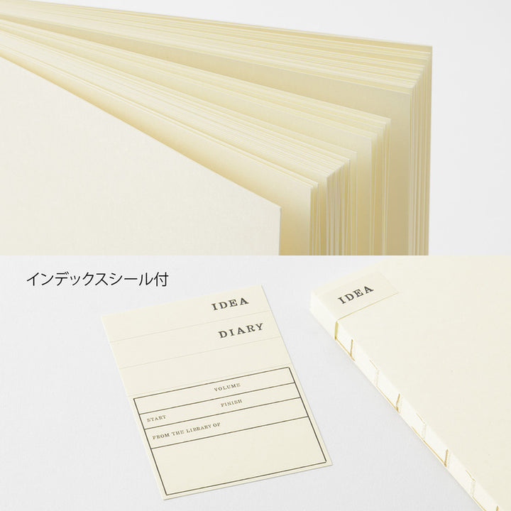 MD Product | Midori Skizzenbuch MD Notebook A5 Thick Blank bei Nauli and Stories