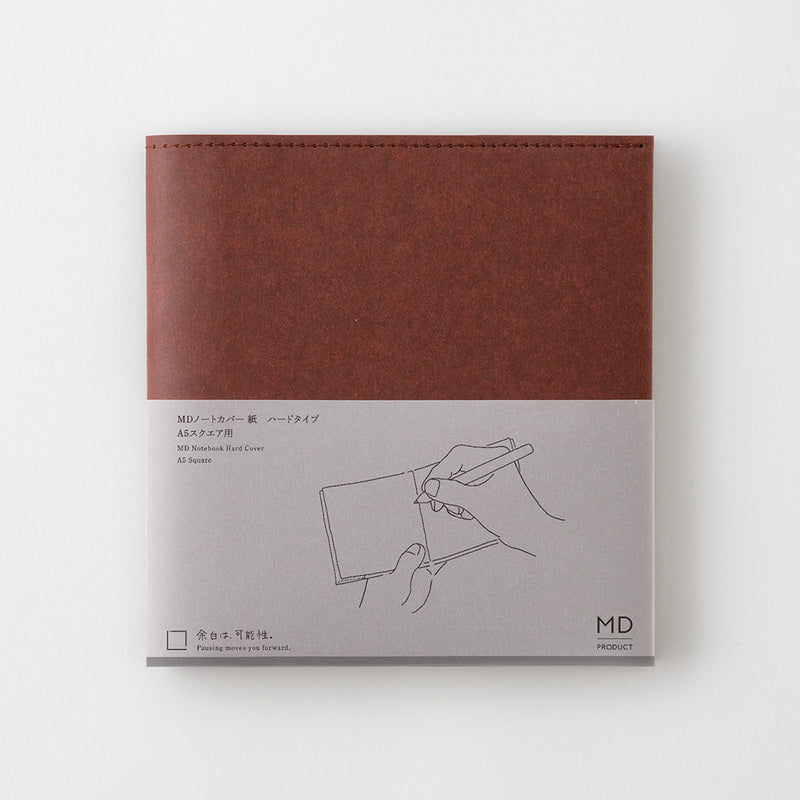 MD Product Notizbuchhülle MD Notebook Hard Cover A5 Square Paper bei Nauli and Stories