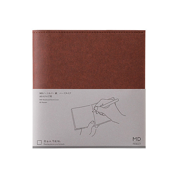 MD Product Notizbuchhülle MD Notebook Hard Cover A5 Square Paper bei Nauli and Stories