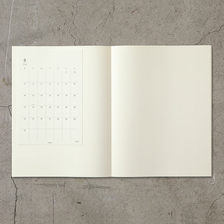 Midori 2026 MD DIary Sticker L bei Nauli and Stories