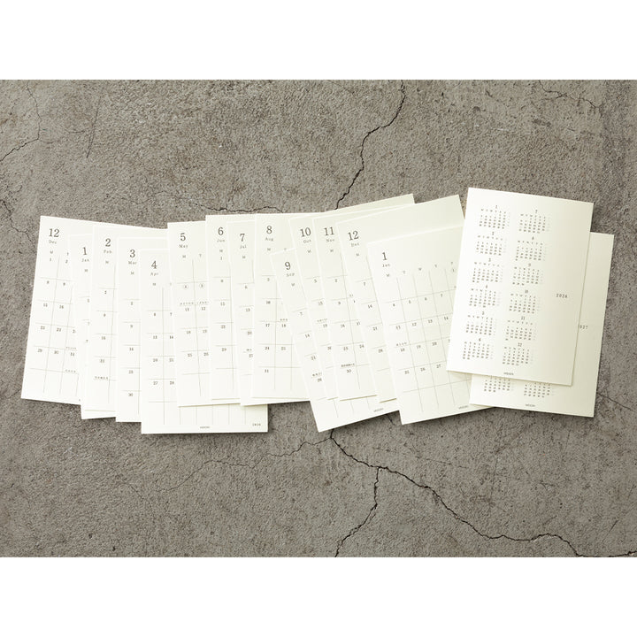 Midori 2026 MD DIary Sticker S bei Nauli and Stories