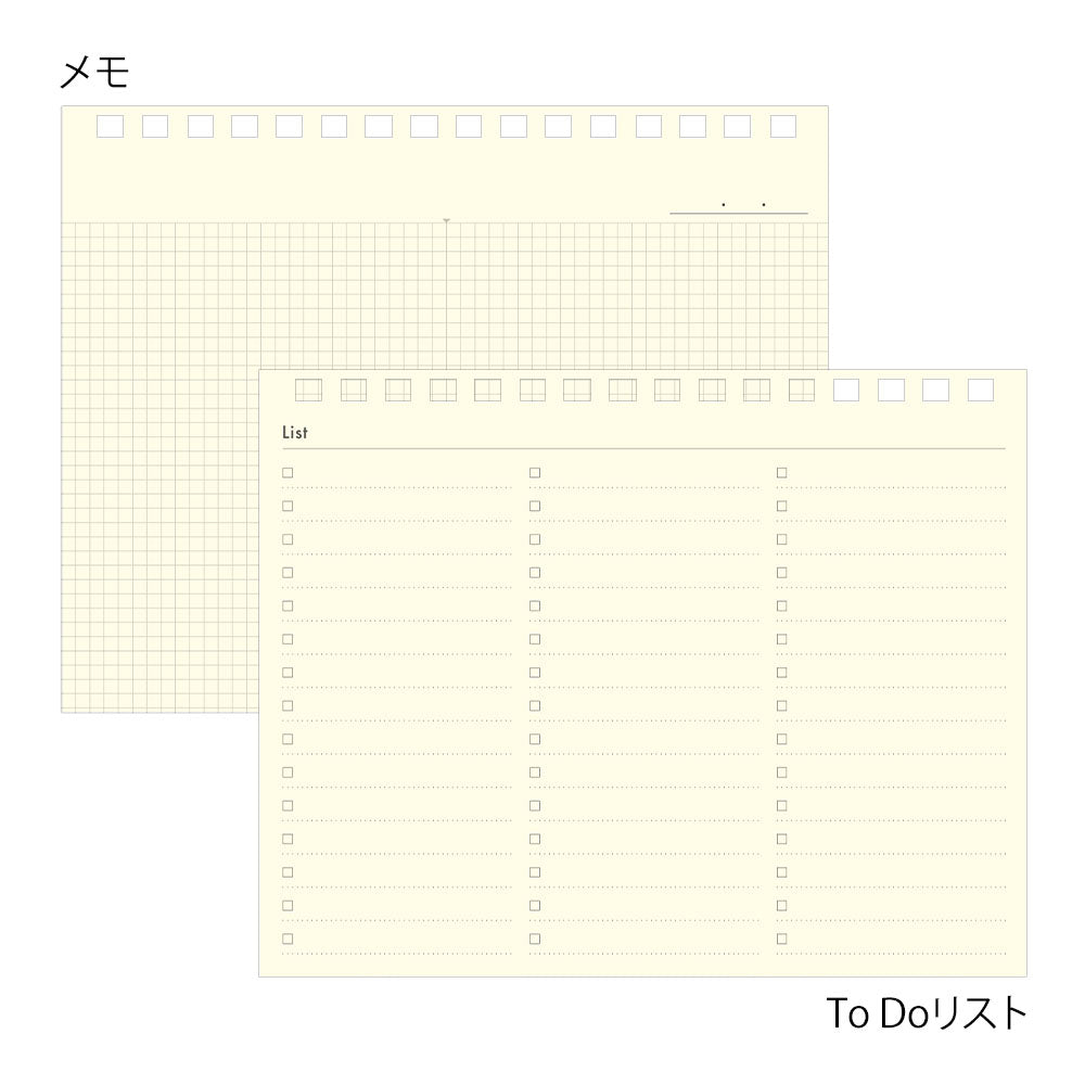 Midori 2026 Plus Stand Diary B6 Navy bei Nauli and Stories