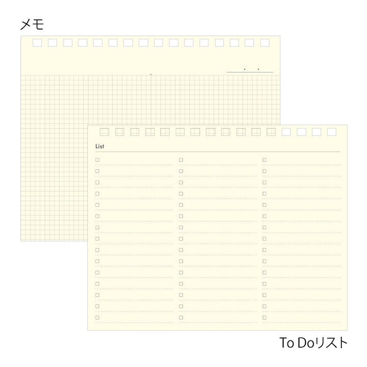Midori 2026 Plus Stand Diary B6 Navy bei Nauli and Stories