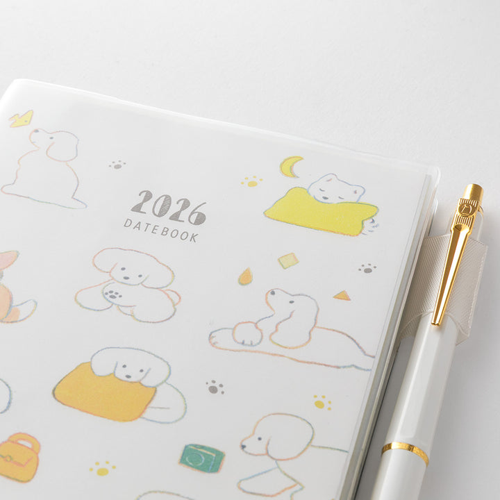 Midori 2026 Pocket Diary B6 Dog bei Nauli and Stories