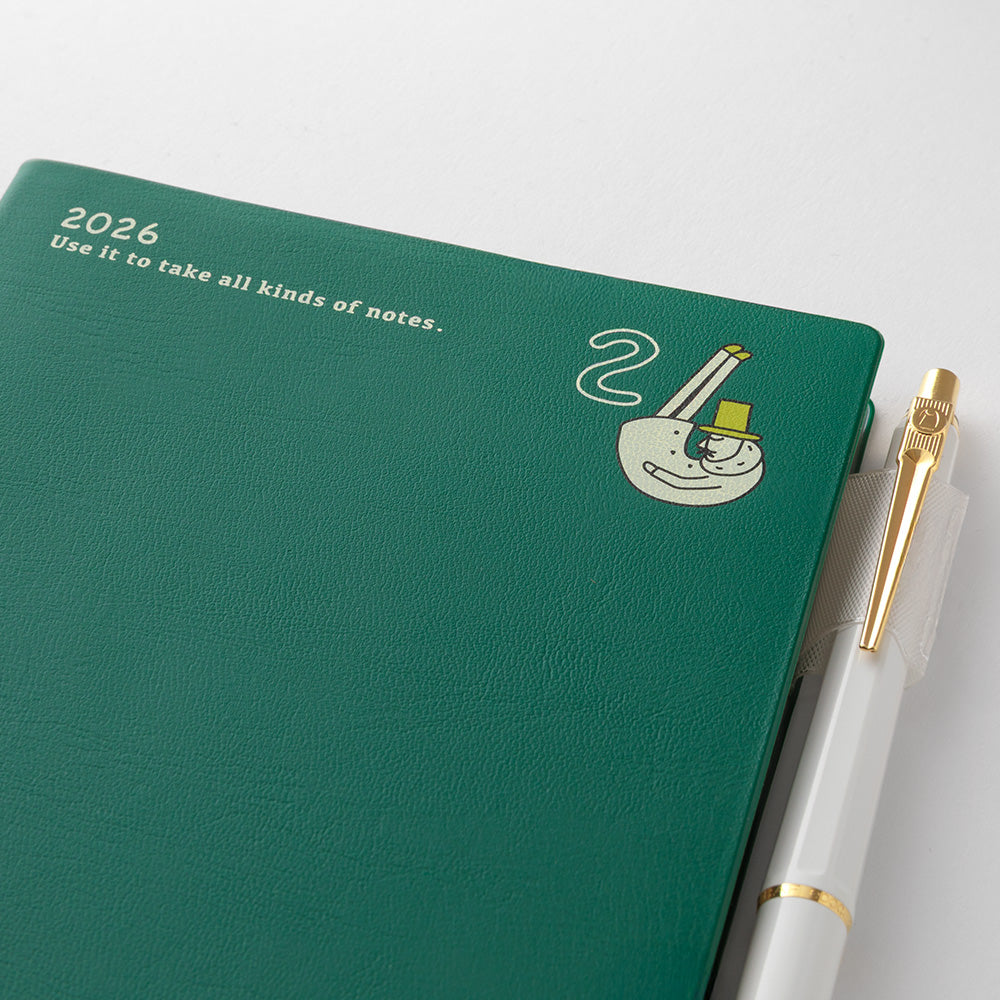 Midori 2026 Pocket Diary B6 Ojisan bei Nauli and Stories