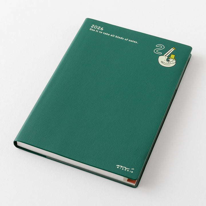 Midori 2026 Pocket Diary B6 Ojisan bei Nauli and Stories