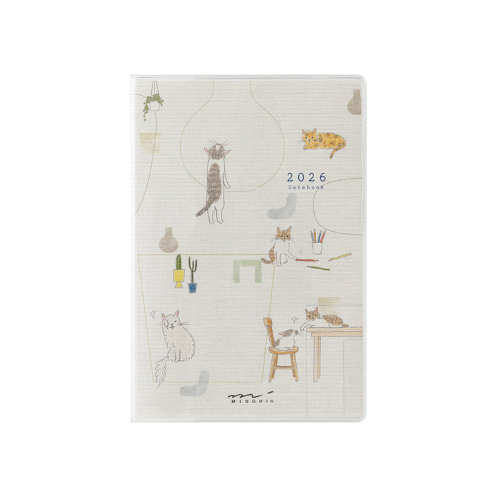 Midori 2026 Pocket Diary Mini Cat bei Nauli and Stories