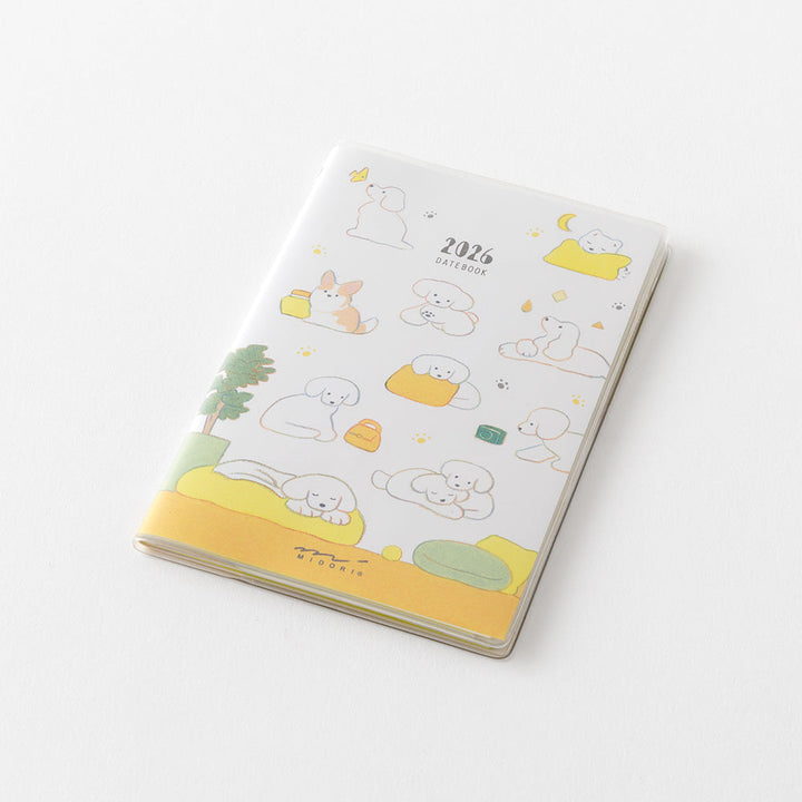 Midori 2026 Pocket Diary Mini Dog bei Nauli and Stories