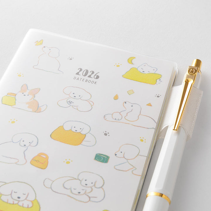 Midori 2026 Pocket Diary Mini Dog bei Nauli and Stories