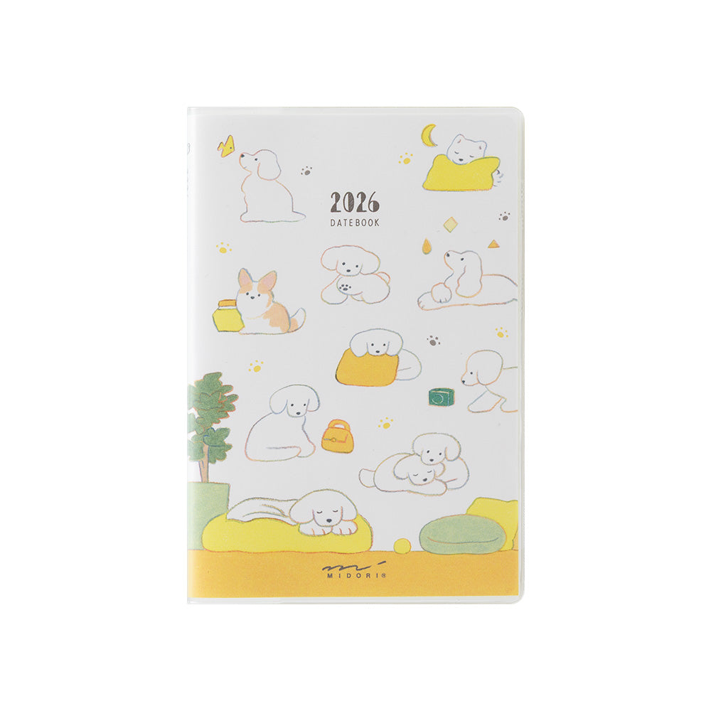 Midori 2026 Pocket Diary Mini Dog bei Nauli and Stories