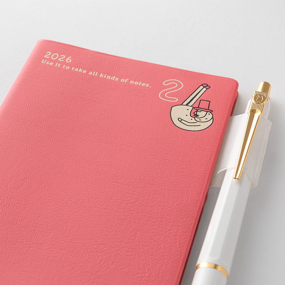 Midori 2026 Pocket Diary Mini Ojisan bei Nauli and Stories