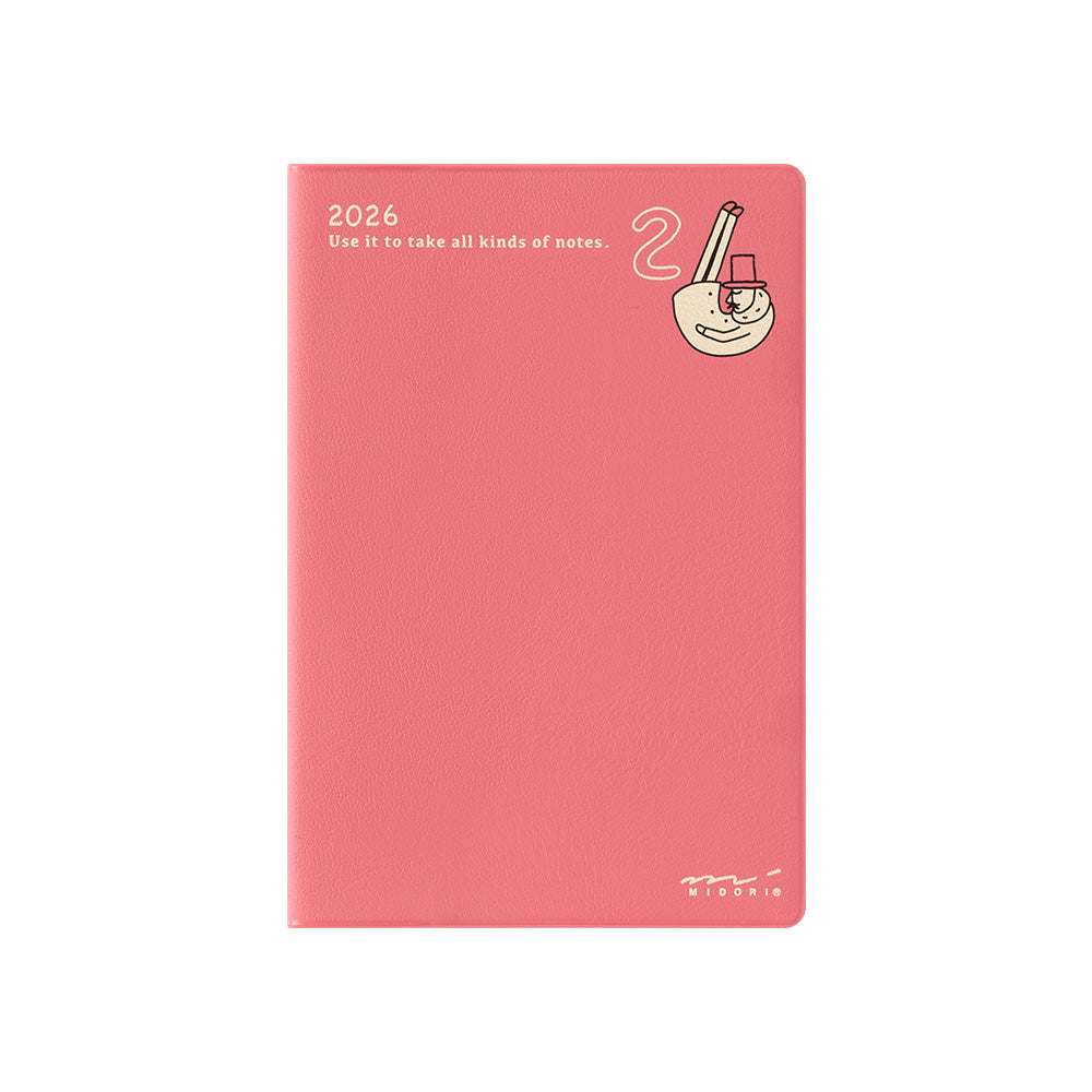 Midori 2026 Pocket Diary Mini Ojisan bei Nauli and Stories