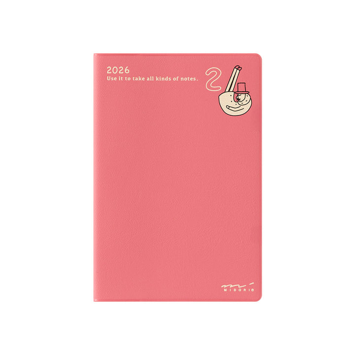 Midori 2026 Pocket Diary Mini Ojisan bei Nauli and Stories
