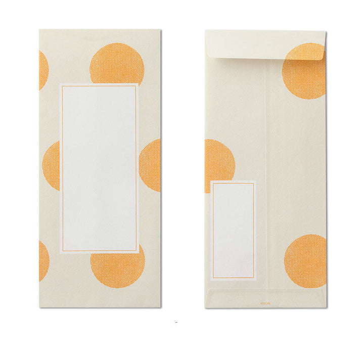 Midori Briefpapier Briefpapier bunt graphisch - 5 Envelopes Type Letter Set Color