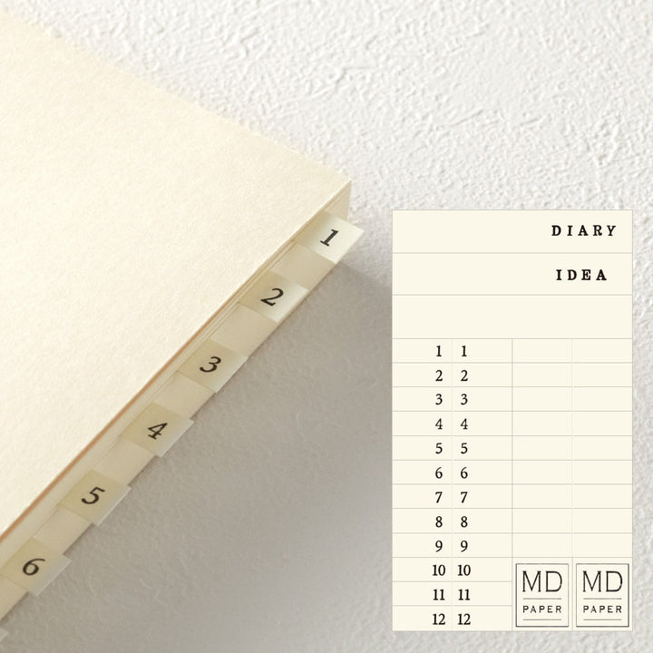 Midori Briefpapier MD Notebook Codex A5 1D/1P Blank