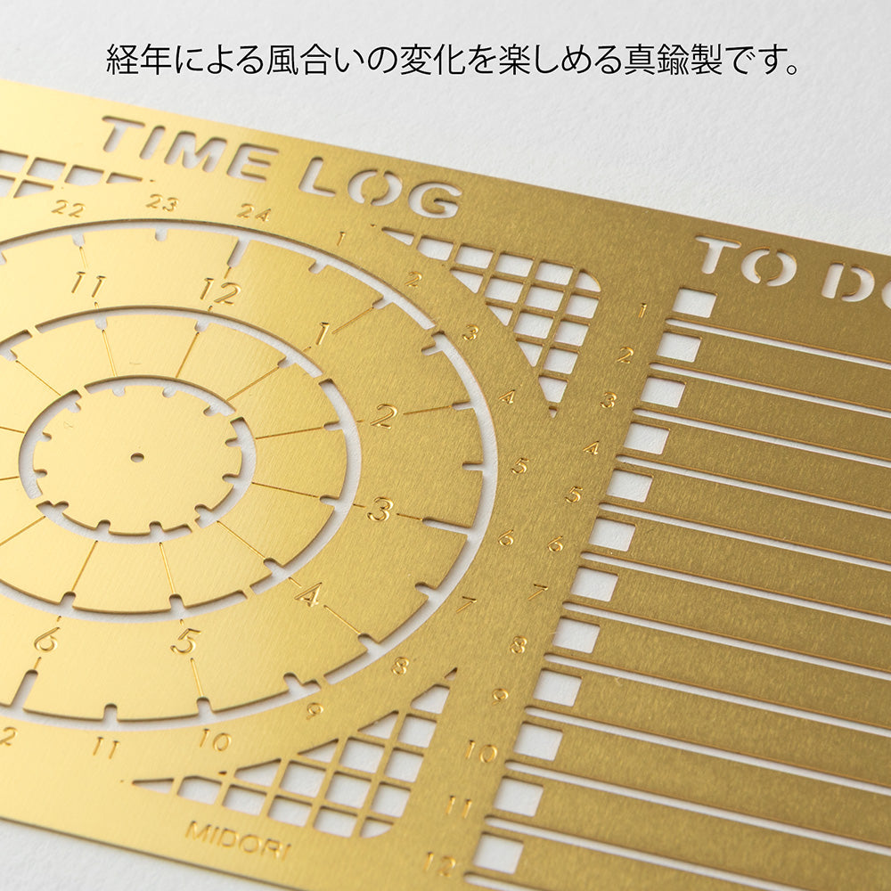 Midori Diary Template Time Log bei Nauli and Stories