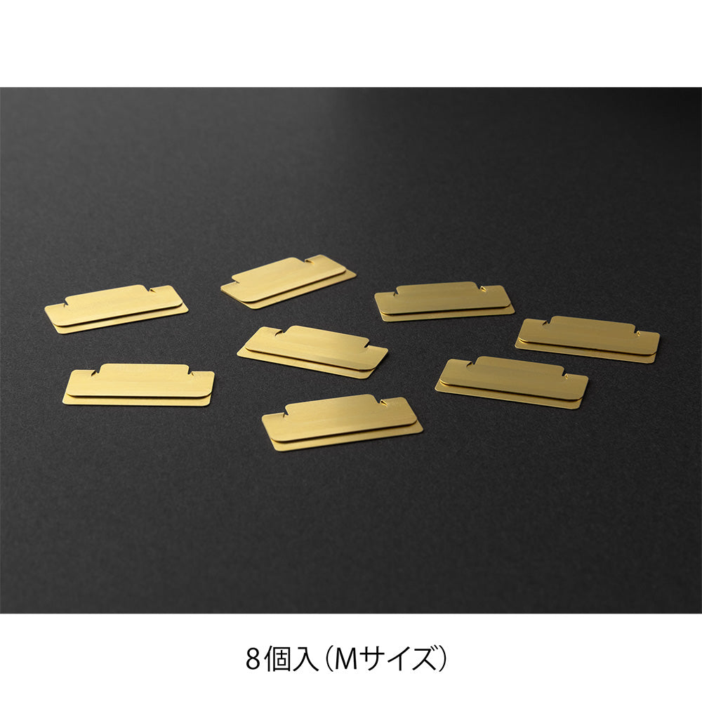 Midori Index Clip Chiratto Brass bei Nauli and Stories