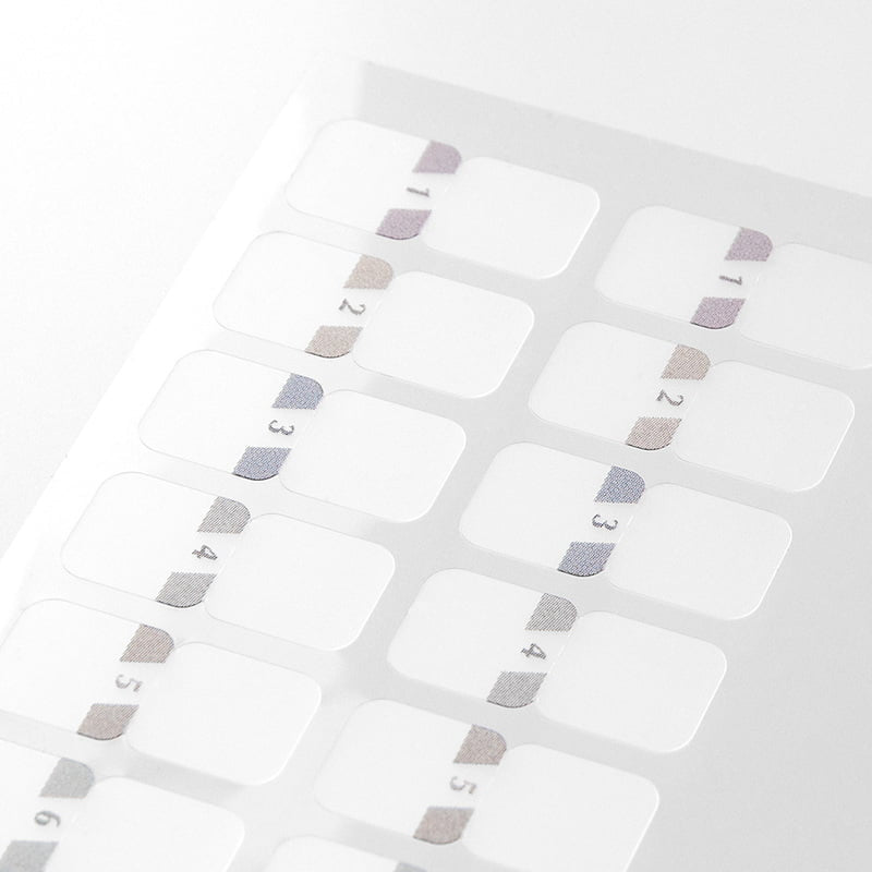 Midori Index Label S Chiratto Numbers Gray bei Nauli and Stories