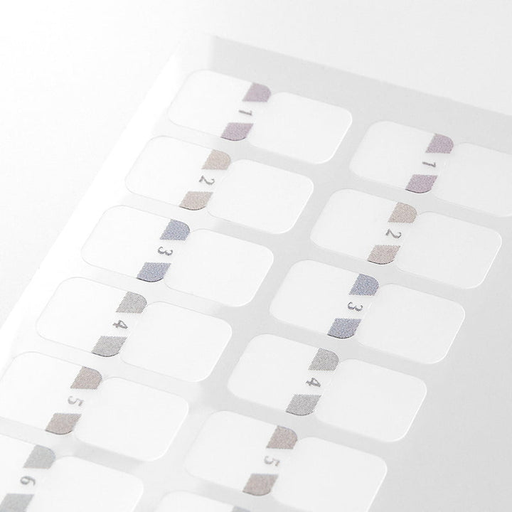 Midori Index Label S Chiratto Numbers Gray bei Nauli and Stories