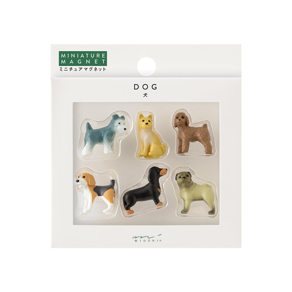 Midori Magnet Mini Magnete 6 Hunde bei Nauli and Stories