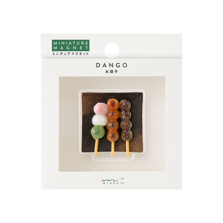 Midori Magnet Miniatur Magnet Dango bei Nauli and Stories