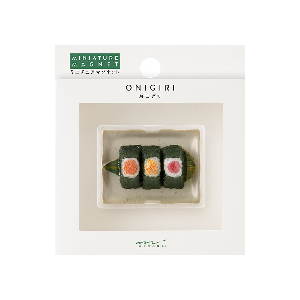 Midori Magnet Miniatur Magnet Onigiri bei Nauli and Stories