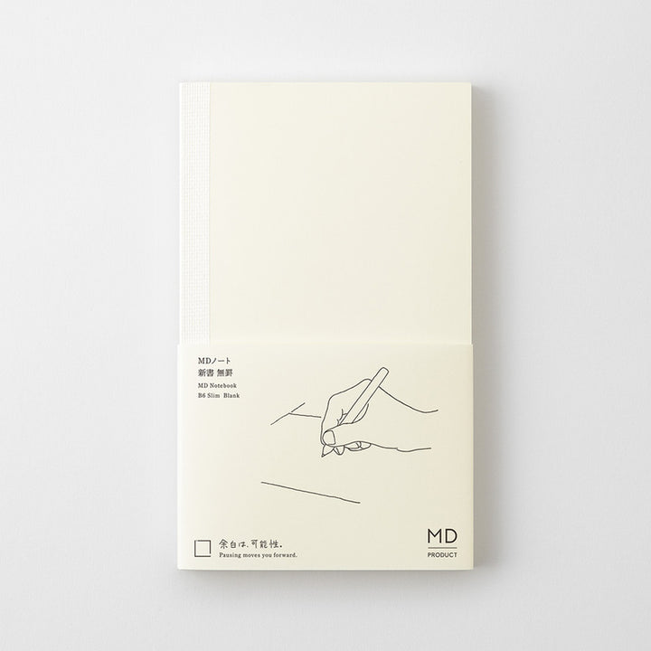 Midori MD Notebook B6 Slim Blank bei Nauli and Stories