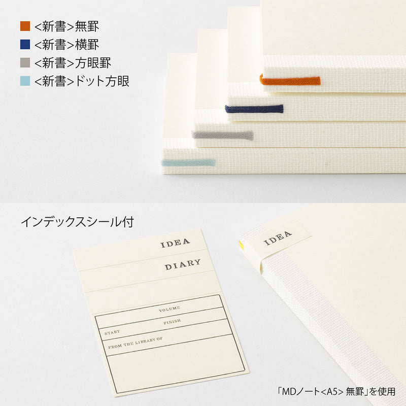 Midori MD Notebook B6 Slim Grid bei Nauli and Stories