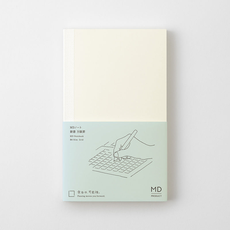 Midori MD Notebook B6 Slim Grid bei Nauli and Stories