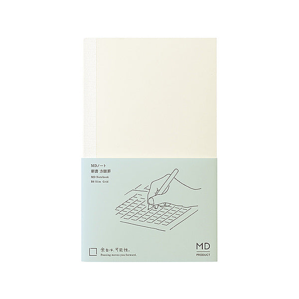 Midori MD Notebook B6 Slim Grid bei Nauli and Stories