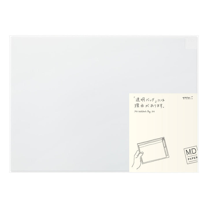 Midori MD Notebook Bag PVC A4 Horizontal bei Nauli and Stories