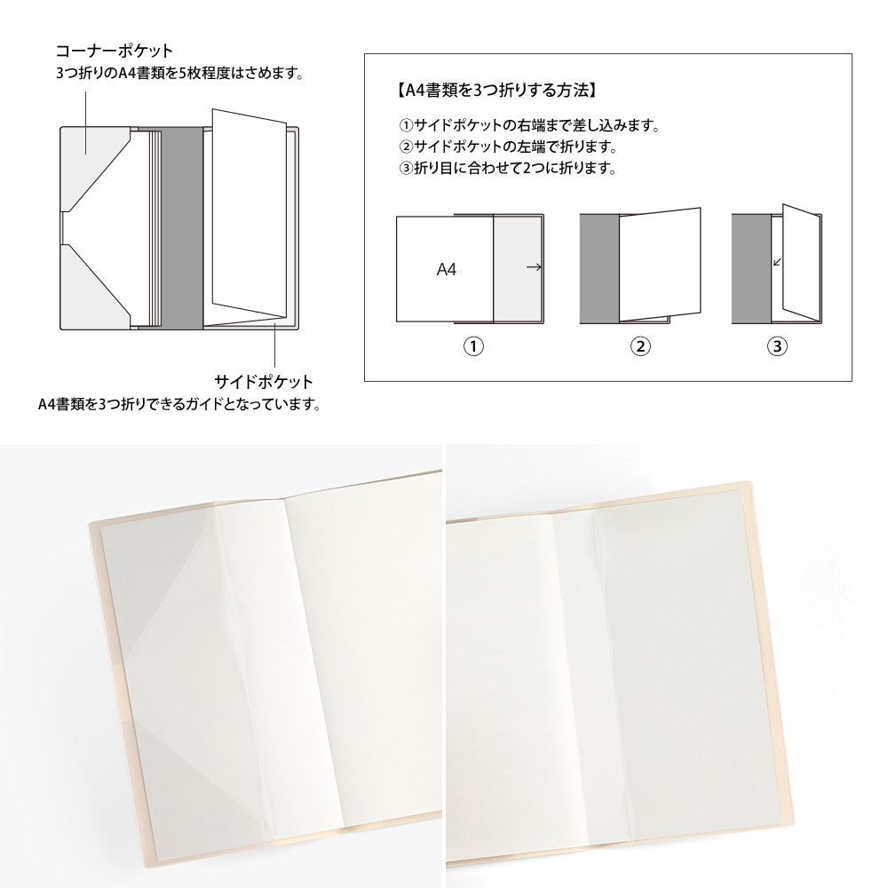 Midori Monatsplaner Professional Diary PRD Slim Monthly Block Flower 2027 bei Nauli and Stories