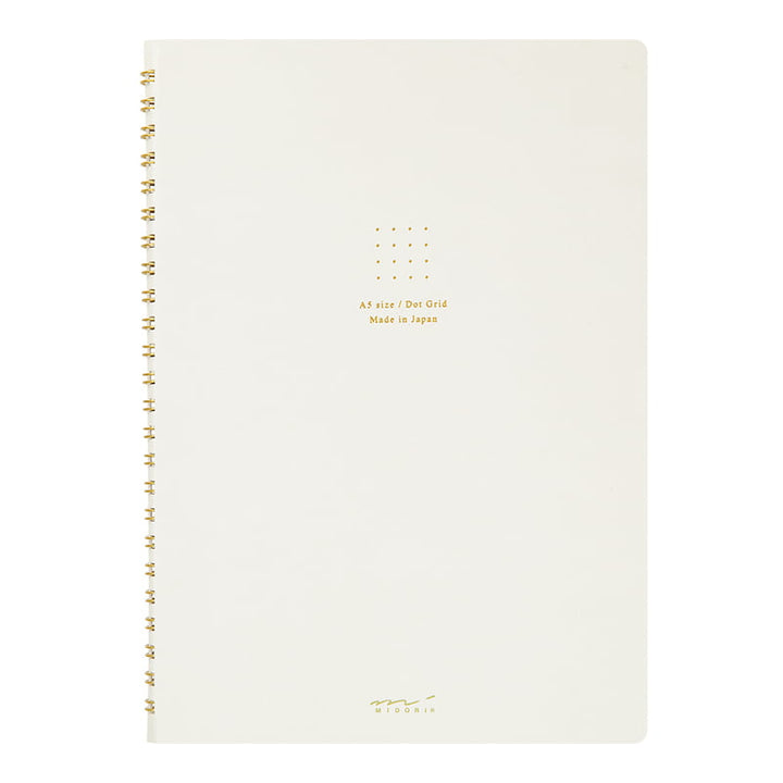 Midori Notizblock Midori WM Ring Memo Grain Black bei Nauli and Stories