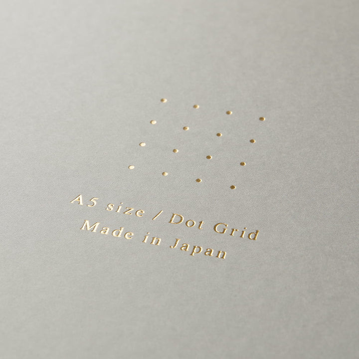 Midori Notizblock Paper Pad DIN A5 | Color Dot Grid Grey bei Nauli and Stories