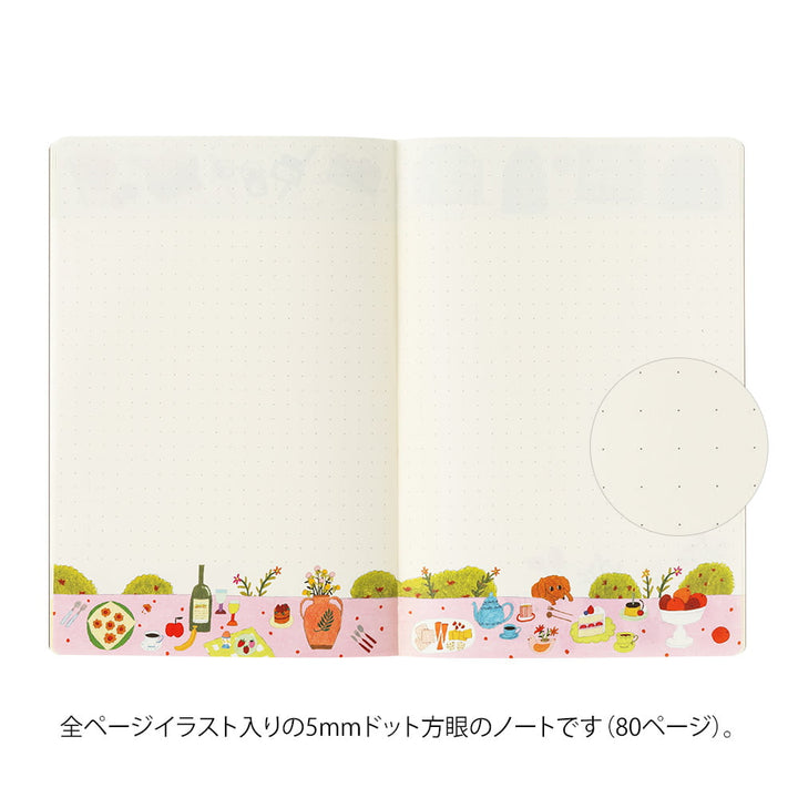 Midori Notizbuch B6 Yuru Log Notebook B6 My Life