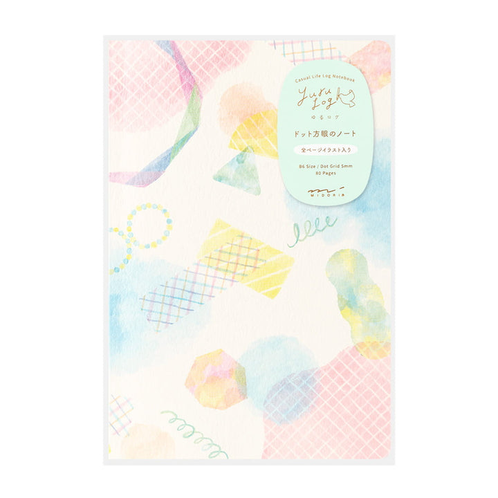 Midori Notizbuch B6 Yuru Log Notebook B6 Watercolor