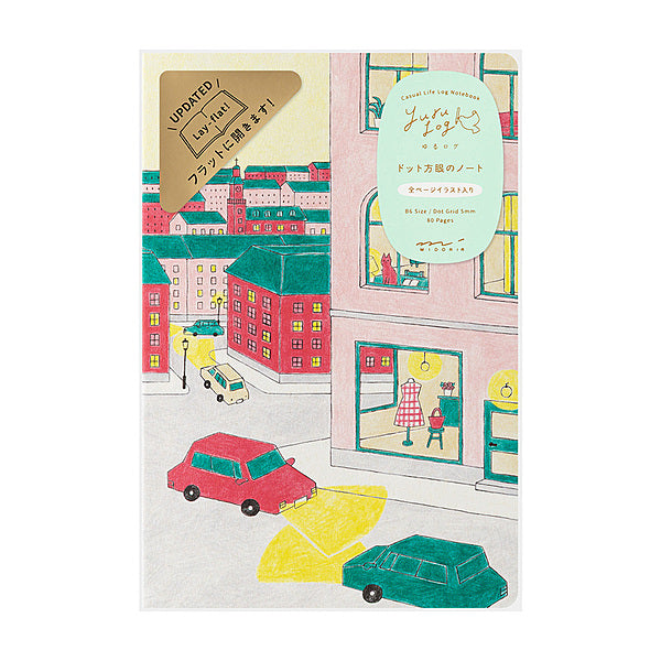 Midori Notizbuch B6 Yuru Log Vol. 3 Notebook B6 Daily Life bei Nauli and Stories