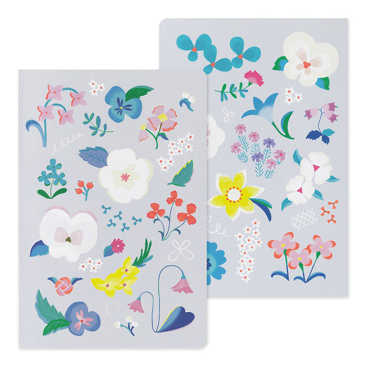 Midori Notizbuch B6 Yuru Log Vol. 3 Notebook B6 Floral bei Nauli and Stories